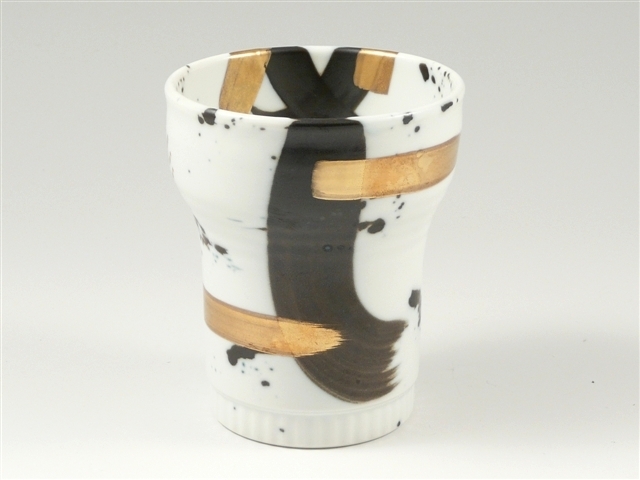 ゼブラ金彩　キーポ焼酎カップ