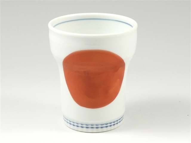 染丸(赤)　キーポ焼酎カップ