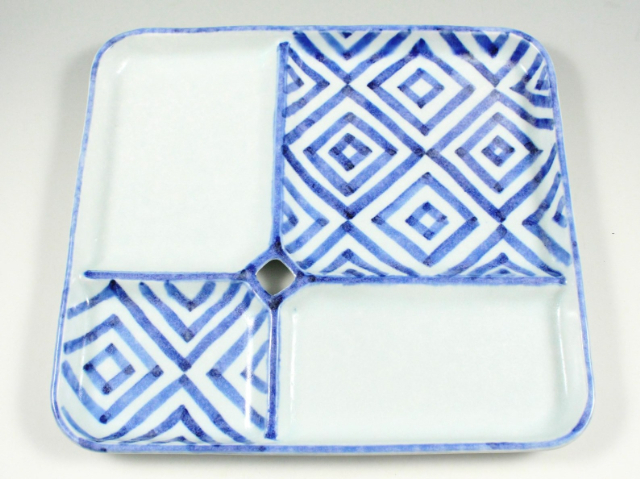 ワンプレート/One Plate 1+3+hole | 有田焼の専門店なら三光堂