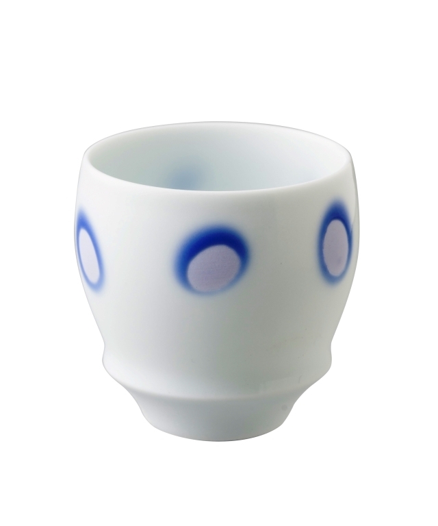 【有田焼 匠の蔵】しずく（丸）　SAKE GLASS