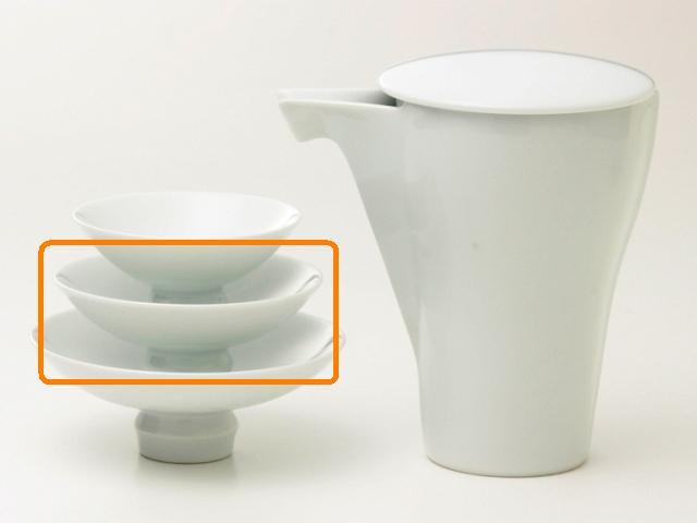 【匠の蔵　至福の盃(中)】 白磁　