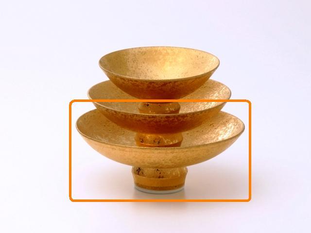 【匠の蔵　至福の盃(大)】 金彩　　