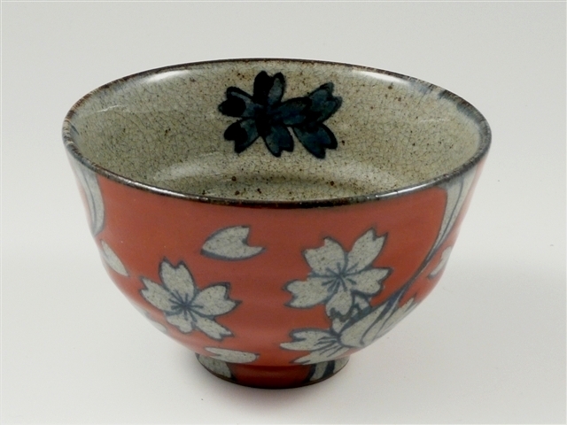 桜流水　茶碗 小