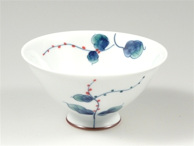 水引草　茶碗 小