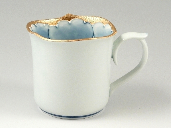 金牡丹輪花型　マグカップ