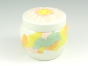 インテリア骨壺 虹雲 メモリアルポット ４寸(内径9cm)