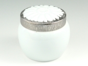 インテリア骨壺 プラチナ彩 メモリアルポット ５寸(内径12cm)