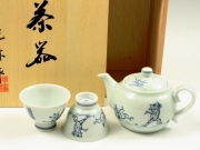 高山寺　小茶器揃（玉露煎茶5 ミニポット1）