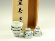 高山寺(鳥獣戯画)　小千茶揃(玉露煎茶5客揃)