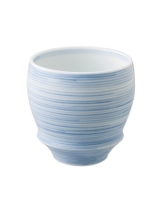 【有田焼 匠の蔵】糸（丸）　SAKE GLASS