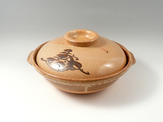 【安楽土鍋】　5.5寸（17.5cm 1人用）