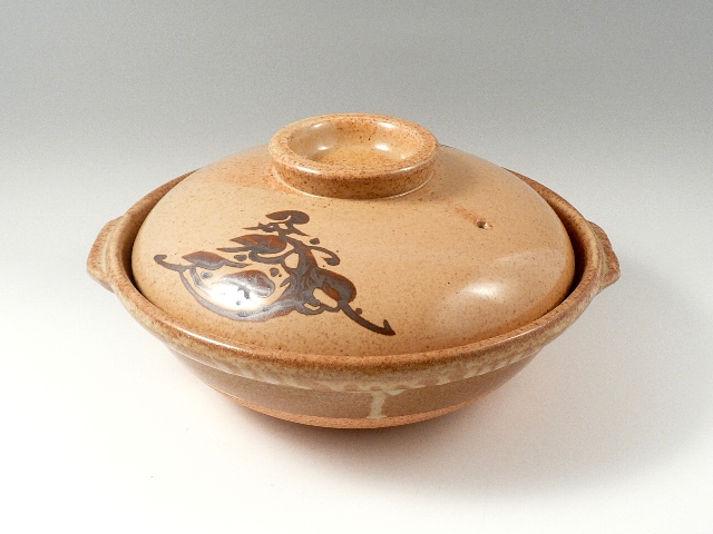 【安楽土鍋】　７寸（21cm 1～2人用）