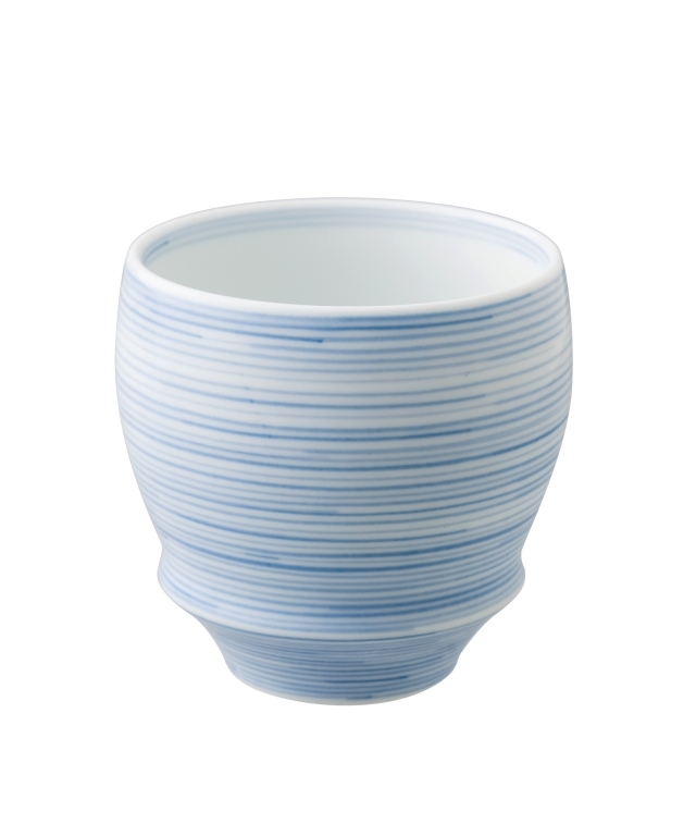 【有田焼 匠の蔵】糸（丸）　SAKE GLASS