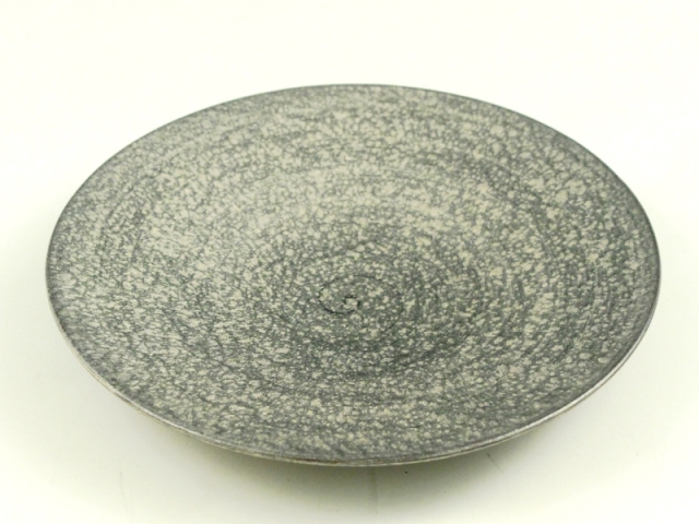 晶雲母銀　２０ｃｍ平皿