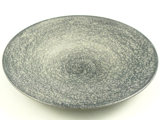 晶雲母銀　２６ｃｍ平皿