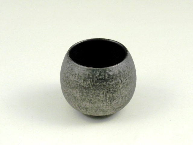 晶雲母銀　しずく小付