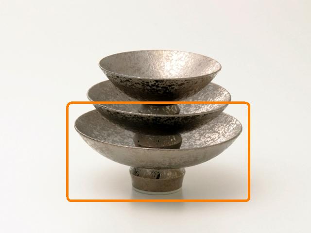 【匠の蔵　至福の盃(大)】 銀彩　　