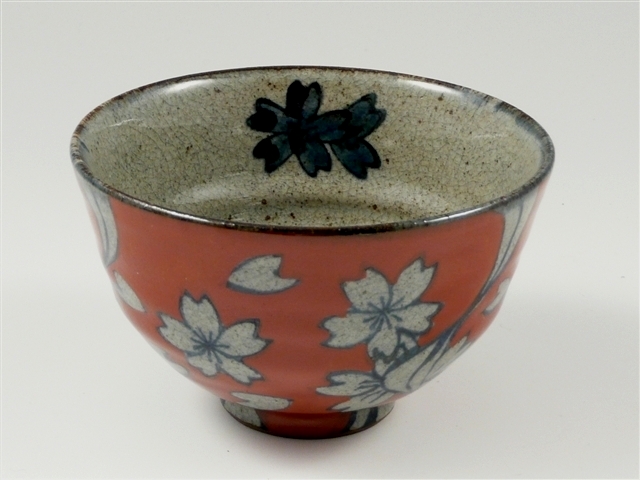 桜流水　茶碗 小