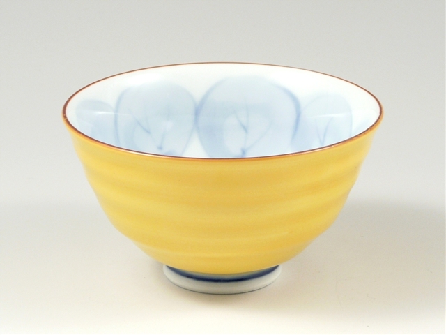 木の葉フクロウ　茶碗 小