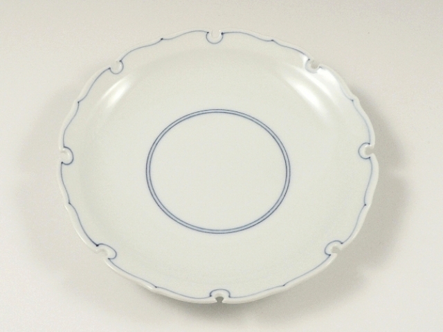 見込筋雪輪型　５寸皿