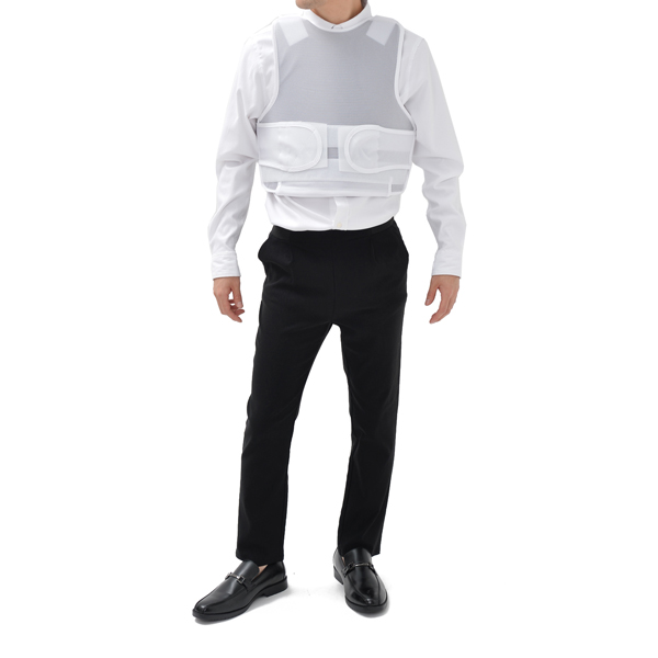 防刃ベスト (aj07-wht / AJ07-WHT) NIJレベル１