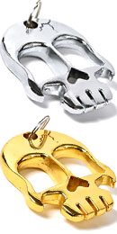 2本指用メリケンサック ドクロ AJ26