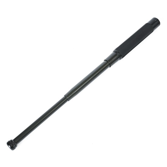 ★残り１品★ 警棒のカバー BK-1 三段警棒 22 鍔付 グレー オートロック式【防犯グッズの