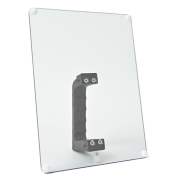 小型盾A4サイズ 開閉把手 自立スタンド型