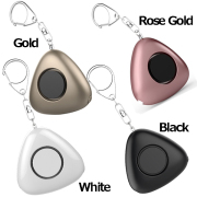 トライアングルアラーム ライト付 キーチェーン