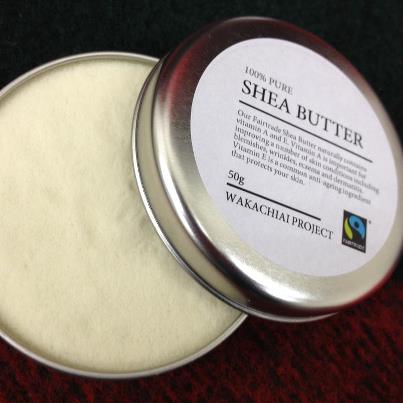 コートジボワール産　フェアトレード認証シアバター50g