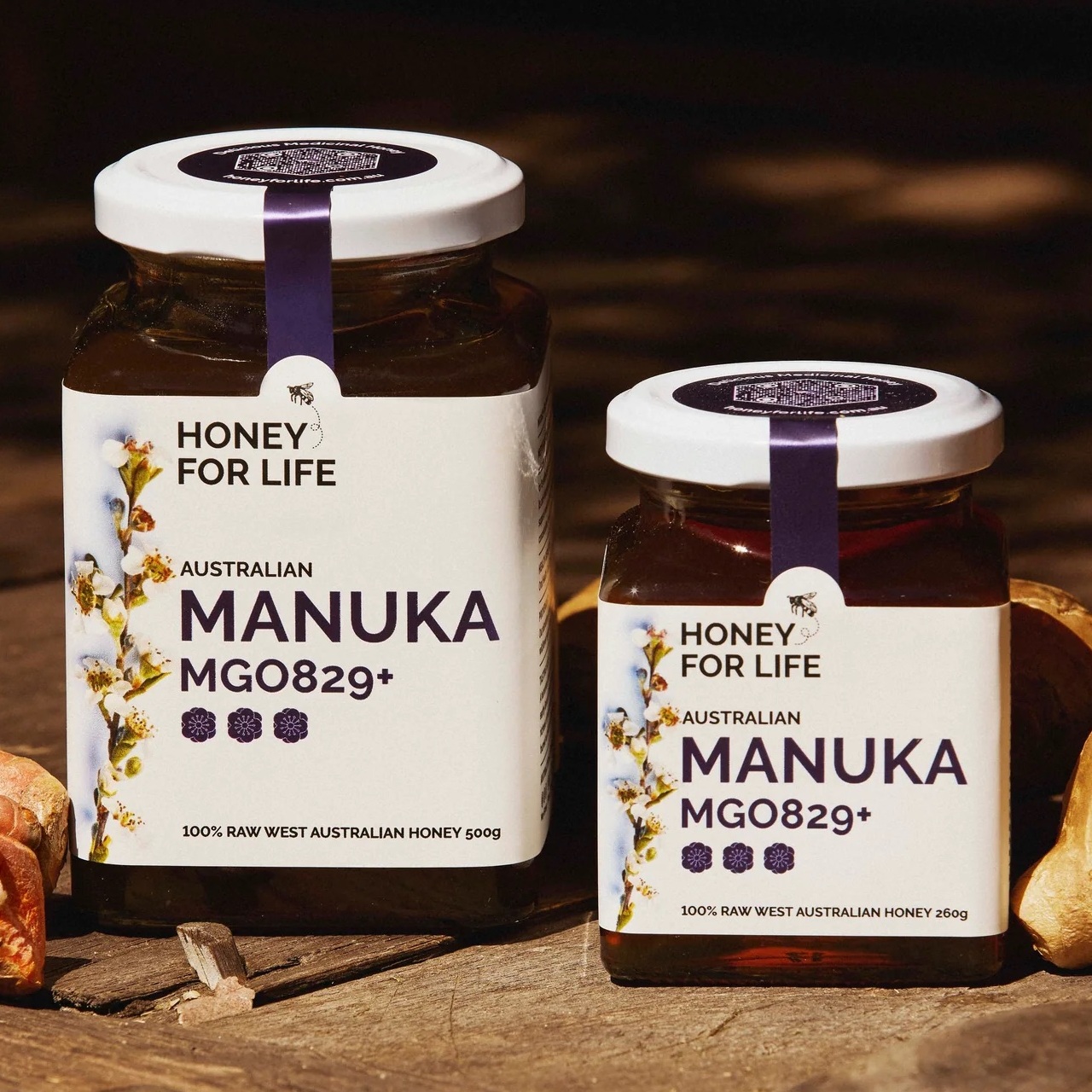 Manuka -HFL- MGO 514／829　　　　(260g／500g)
