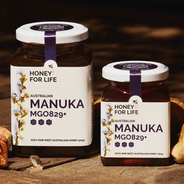 Manuka -HFL- MGO 514／829　　　　(260g／500g)