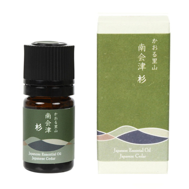 南会津かおる里山　和精油　杉5ml【ネコポス（追跡可能メール便）対応】