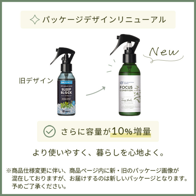 アロマスプレー 【スリープブロック】110ml
