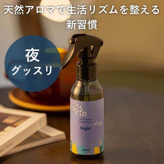 【廃番予定】ルーティン アロマスプレー【Night】100ml