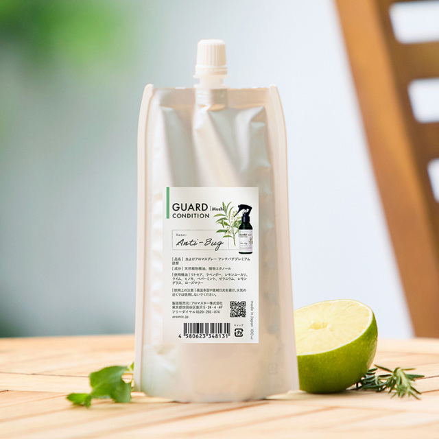 虫除け｜アロマスプレー詰替 100ml アンチバグプレミアム