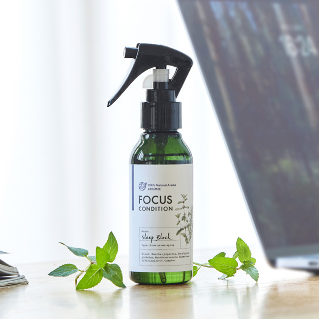 眠気対策｜アロマスプレー 110ml スリープブロック