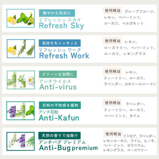 無料 香りサンプル】パーソナル アロマ ディフューザー アロミック