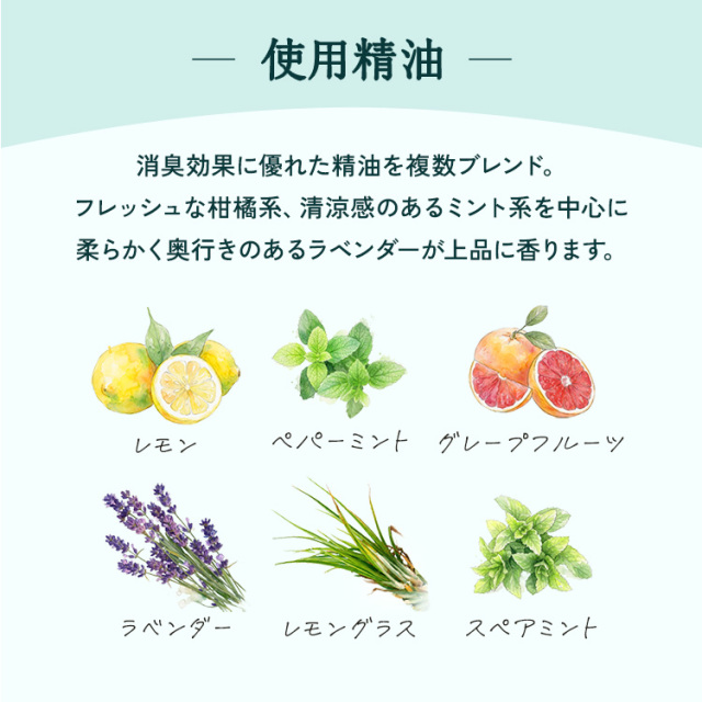 アロマボディミスト AROMIC DEO (アロミック デオ) シトラスミント 50ml