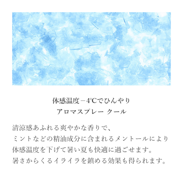 天然アロマスプレー クール 100ml詰替用 エコパック ネコポスok