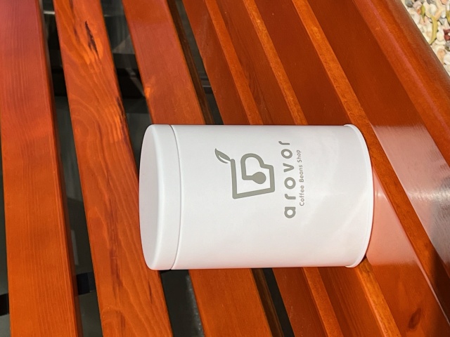 アロバーロゴ入り保存缶