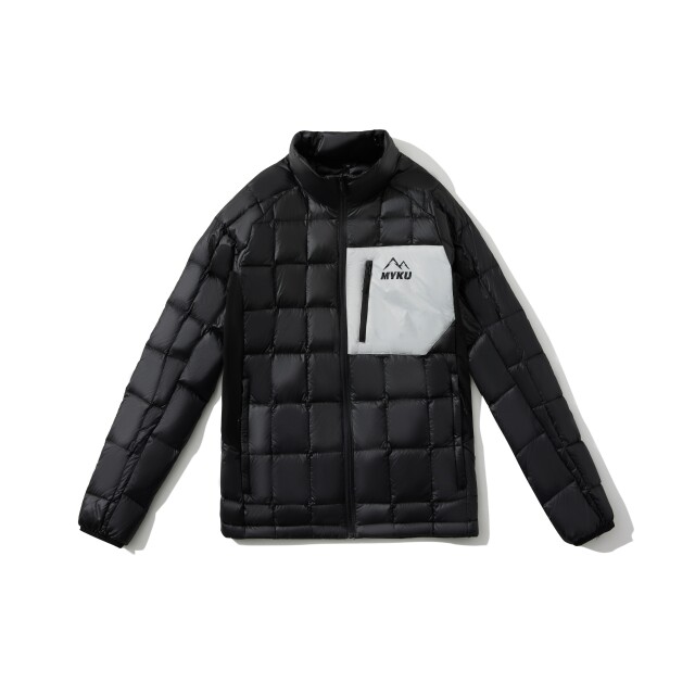 Myku LIGHT SERIES パッカブル ダウンジャケット