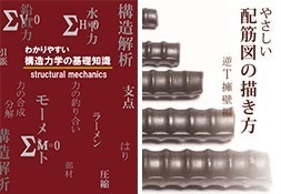 構造設計の初歩セット「配筋図逆T擁壁編」