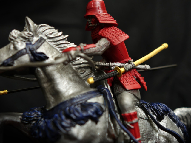 戦国武将フィギュア　FortDuquesne Military 井伊直正 Amazon.co.jp: 1/12 井伊直政 アクションフィギュア 戦国武将 赤