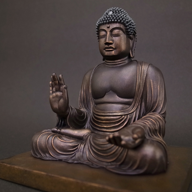 BuddhismArt 盧舎那仏 銅造彩色版｜高品質仏像彫刻｜仏像フィギュア