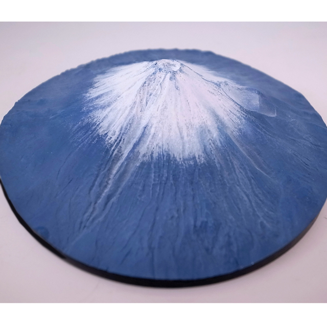 富士山登山記念 富士山360°立体マップ 青富士 平成富嶽三十六景