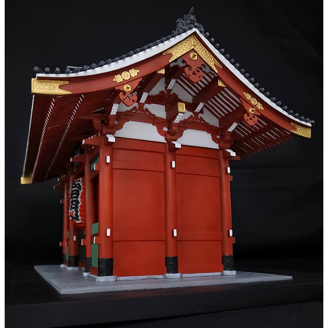 浅草寺 雷門 木製 建築模型 1/50 完成品 木製建築模型1/50 淺草寺雷門| - Buyee日本代購服務| 在購物。