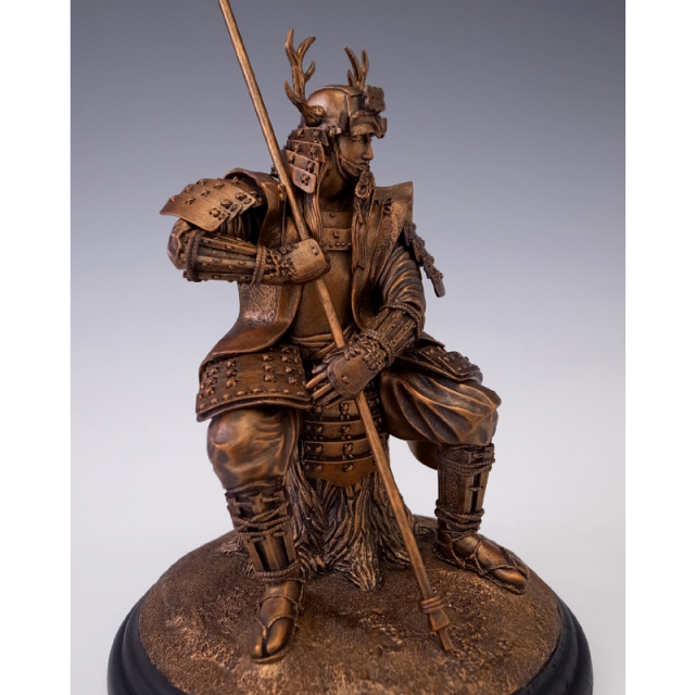 戦国武将像 真田幸村 古色版｜大坂夏の陣 全高32センチ像