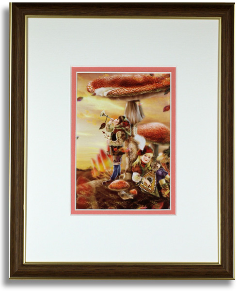 横田美晴のポストカード額装「Eternal brightnessl」額装