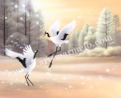 梅川紀美子の版画「日向」L